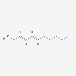 molecular formula C10H18O B104905 (2E,4E)-2,4-癸二烯-1-醇 CAS No. 18409-21-7