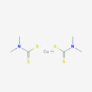 B104911 Cobalt(2+);N,N-dimethylcarbamodithioate CAS No. 15416-45-2