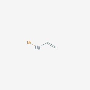 molecular formula C2H3BrHg B104934 Mercury, bromo-vinyl- CAS No. 16188-37-7