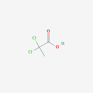 molecular formula C3H4Cl2O2 B104946 达拉松 CAS No. 75-99-0