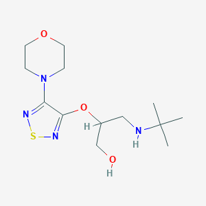 molecular formula C13H24N4O3S B104974 艾司替洛尔 CAS No. 59697-06-2