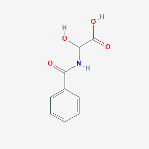 molecular formula C9H9NO4 B104984 α-羟基马尿酸 CAS No. 16555-77-4