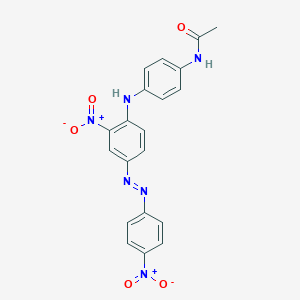 B105005 Acetamide, N-[4-[[2-nitro-4-[(4-nitrophenyl)azo]phenyl]amino]phenyl]- CAS No. 16432-46-5