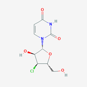 molecular formula C9H11ClN2O5 B105174 3'-氯-3'-脱氧尿苷 CAS No. 18810-36-1