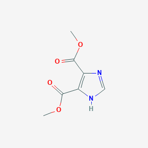 molecular formula C7H8N2O4 B105194 1H-咪唑-4,5-二甲酸二甲酯 CAS No. 3304-70-9