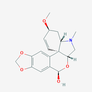 molecular formula C18H21NO5 B105272 普雷塔泽汀 CAS No. 17322-84-8