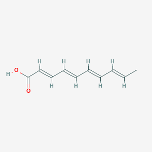 molecular formula C10H12O2 B105328 Acide décatétraénoïque 2,4,6,8 CAS No. 17016-39-6