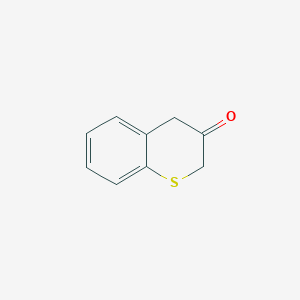 molecular formula C9H8OS B105380 硫代色满-3-酮 CAS No. 16895-58-2