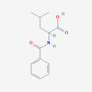 B105390 2-Benzamido-4-methylpentanoic acid CAS No. 17966-67-5
