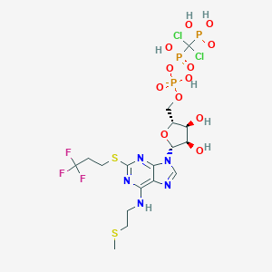 molecular formula C17H25Cl2F3N5O12P3S2 B105443 坎格列洛 CAS No. 163706-06-7