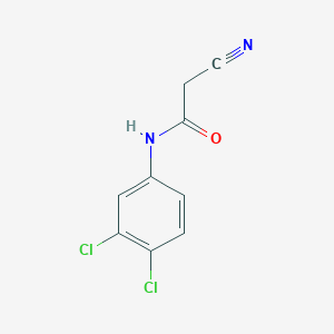 molecular formula C9H6Cl2N2O B105455 2-氰基-N-(3,4-二氯苯基)乙酰胺 CAS No. 15386-80-8