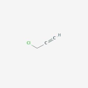 molecular formula C3H3Cl B105463 炔丙基氯 CAS No. 624-65-7