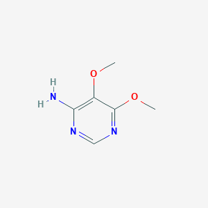 molecular formula C6H9N3O2 B105487 5,6-二甲氧基嘧啶-4-胺 CAS No. 5018-45-1