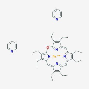 molecular formula C45H53FeN6O+ B010553 Octaethylverdohemochrome CAS No. 108104-02-5