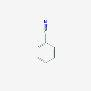 molecular formula C7H5N<br>C6H5(CN)<br>C7H5N B105546 苯甲腈 CAS No. 100-47-0