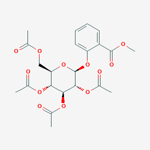 B105549 (2'-Methoxycarbonyl)phenyl-2-,3,4,6-tetra-O-acetyl-beta-D-glucopyranose CAS No. 7791-66-4