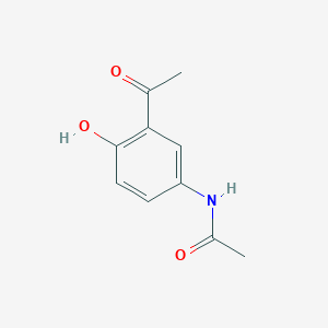 B105552 N-(3-Acetyl-4-hydroxyphenyl)acetamide CAS No. 7298-67-1