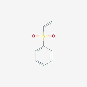 molecular formula C8H8O2S B105559 Phenyl vinyl sulfone CAS No. 5535-48-8