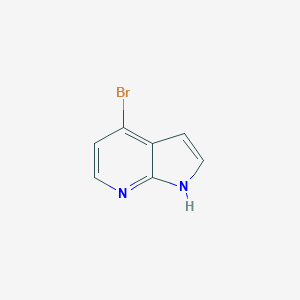molecular formula C7H5BrN2 B105606 4-溴-1H-吡咯并[2,3-b]吡啶 CAS No. 348640-06-2