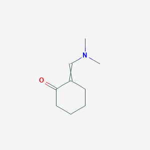 B105627 Cyclohexanone, 2-[(dimethylamino)methylene]- CAS No. 6135-19-9