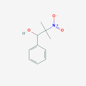 molecular formula C10H13NO3 B105653 Benzenemethanol, alpha-(1-methyl-1-nitroethyl)- CAS No. 33687-74-0