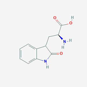 molecular formula C11H12N2O3 B105657 β-3-吲哚基丙氨酸 CAS No. 16008-59-6