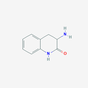 molecular formula C9H10N2O B105671 3-氨基-3,4-二氢喹啉-2(1H)-酮 CAS No. 40615-17-6