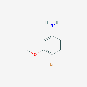 B105682 4-Bromo-3-methoxyaniline CAS No. 19056-40-7