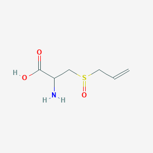 molecular formula C6H11NO3S B105686 蒜氨酸 CAS No. 17795-27-6