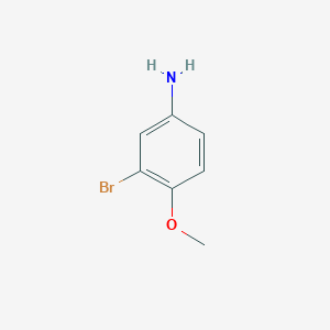 B105698 3-Bromo-4-methoxyaniline CAS No. 19056-41-8