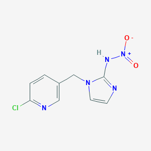 molecular formula C9H8ClN5O2 B105727 吡虫啉-烯烃 CAS No. 1115248-04-8