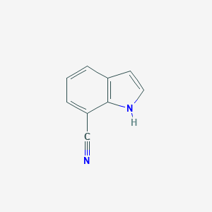molecular formula C9H6N2 B105743 1H-吲哚-7-腈 CAS No. 96631-87-7