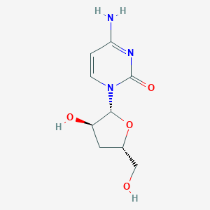molecular formula C9H13N3O4 B105747 3'-脱氧胞苷 CAS No. 7057-33-2