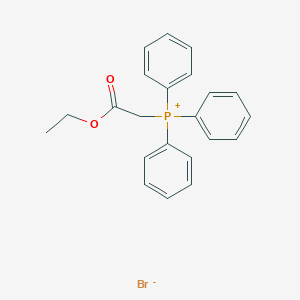 molecular formula C22H22BrO2P B105958 (Ethoxycarbonylmethyl)triphenylphosphonium bromide CAS No. 1530-45-6
