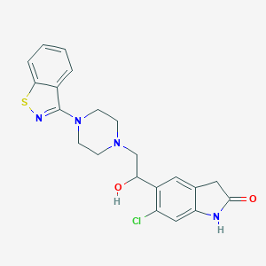 molecular formula C21H21ClN4O2S B105963 羟基齐拉西酮 CAS No. 884305-08-2