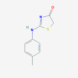 molecular formula C10H10N2OS B105975 2-p-Tolylamino-thiazol-4-one CAS No. 17385-68-1