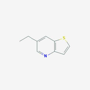 B105985 6-Ethylthieno[3,2-b]pyridine CAS No. 18366-60-4
