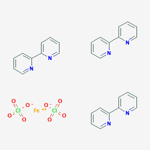 B105992 Iron(2+), tris(2,2'-bipyridine-kappaN1,kappaN1')-, (OC-6-11)-, diperchlorate CAS No. 15388-48-4