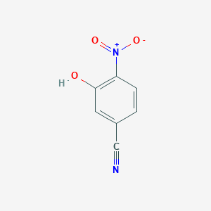 molecular formula C7H4N2O3 B105994 3-羟基-4-硝基苯甲腈 CAS No. 18495-15-3