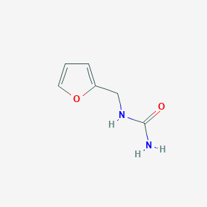 molecular formula C6H8N2O2 B106000 1-(呋喃-2-基甲基)脲 CAS No. 5962-13-0