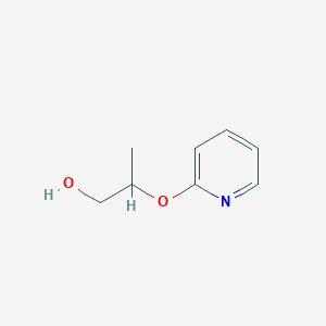 molecular formula C8H11NO2 B106006 2-(吡啶-2-氧基)丙醇 CAS No. 133457-51-9