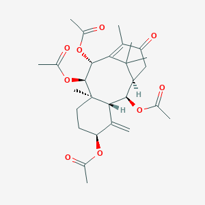 molecular formula C28H38O9 B106009 紫杉宁H CAS No. 18530-10-4