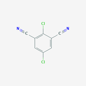 molecular formula C8H2Cl2N2 B106013 2,5-二氯间苯二甲腈 CAS No. 109292-89-9