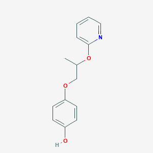 B106017 Phenol, 4-[2-(2-pyridinyloxy)propoxy]- CAS No. 142346-93-8