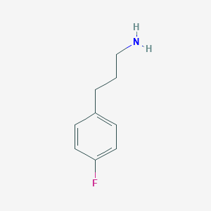 molecular formula C9H12FN B010604 3-(4-氟苯基)丙-1-胺 CAS No. 101488-65-7