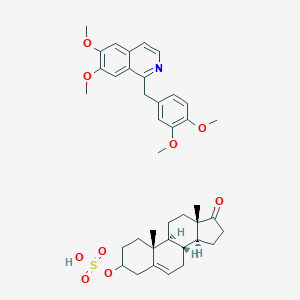 B010608 Papaverine salt of sulfuric ester of dehydroepiandrosterone CAS No. 101831-49-6