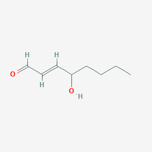 molecular formula C8H14O2 B106085 4-羟基-2-辛烯醛 CAS No. 17449-15-9