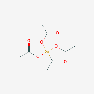 molecular formula C8H14O6Si B106113 三乙酰氧基乙烯基硅烷 CAS No. 17689-77-9