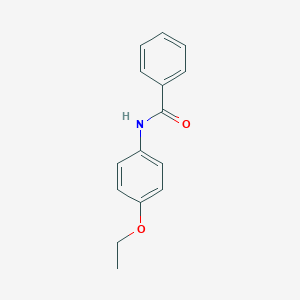 molecular formula C15H15NO2 B106162 N-(4-Ethoxyphenyl)benzamide CAS No. 15437-14-6