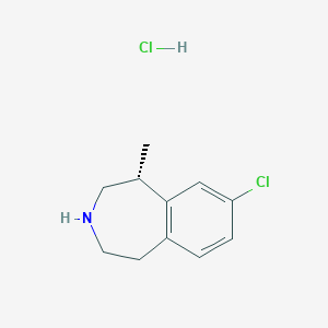 molecular formula C11H15Cl2N B001062 盐酸罗卡色林 CAS No. 846589-98-8
